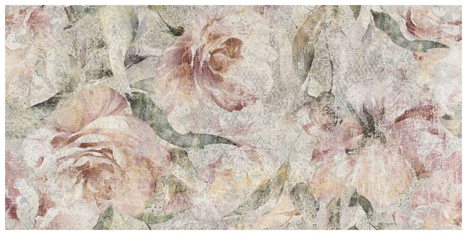 ceramika końskie ccr114-1 scarlet flowers dekor 30x60 