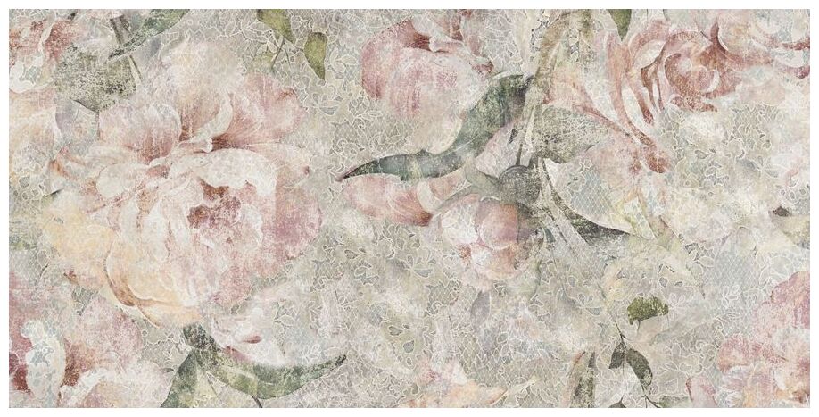 ceramika końskie ccr114-1 scarlet flowers dekor 30x60 