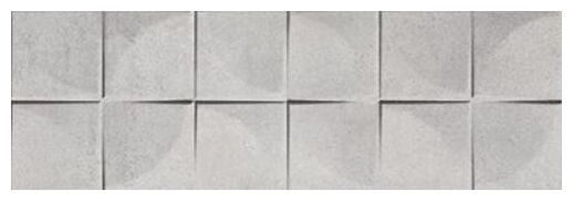 ceramika końskie saragossa white quadra płytka ścienna 25x75 