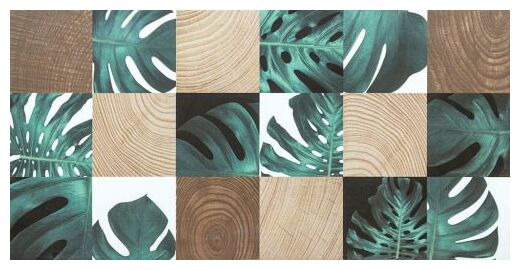 ceramstic madera cubo dekor 30x60 (dgl.334a.cb) 