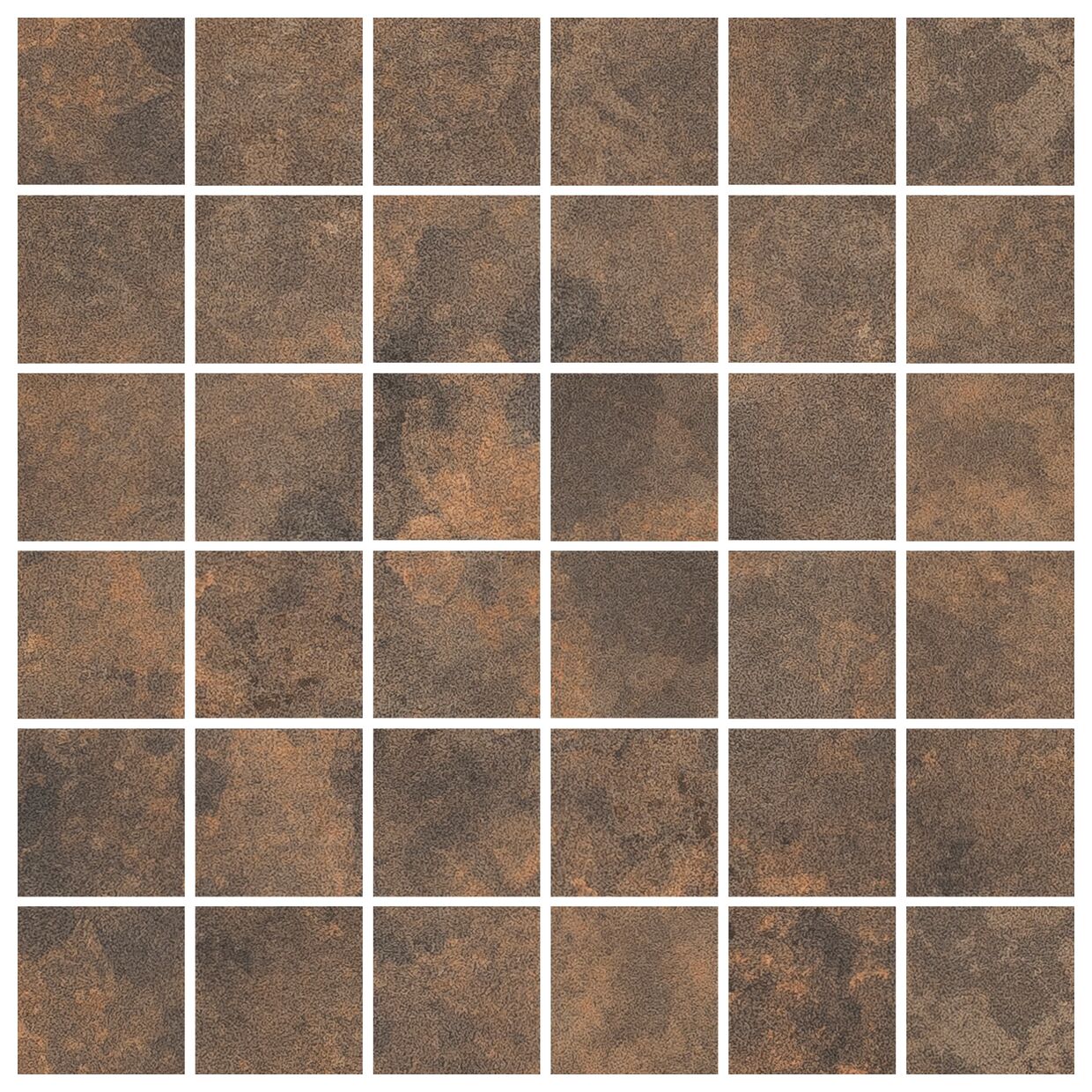 cerrad apenino rust mozaika lappato rektyfikowana 29.7x29.7 