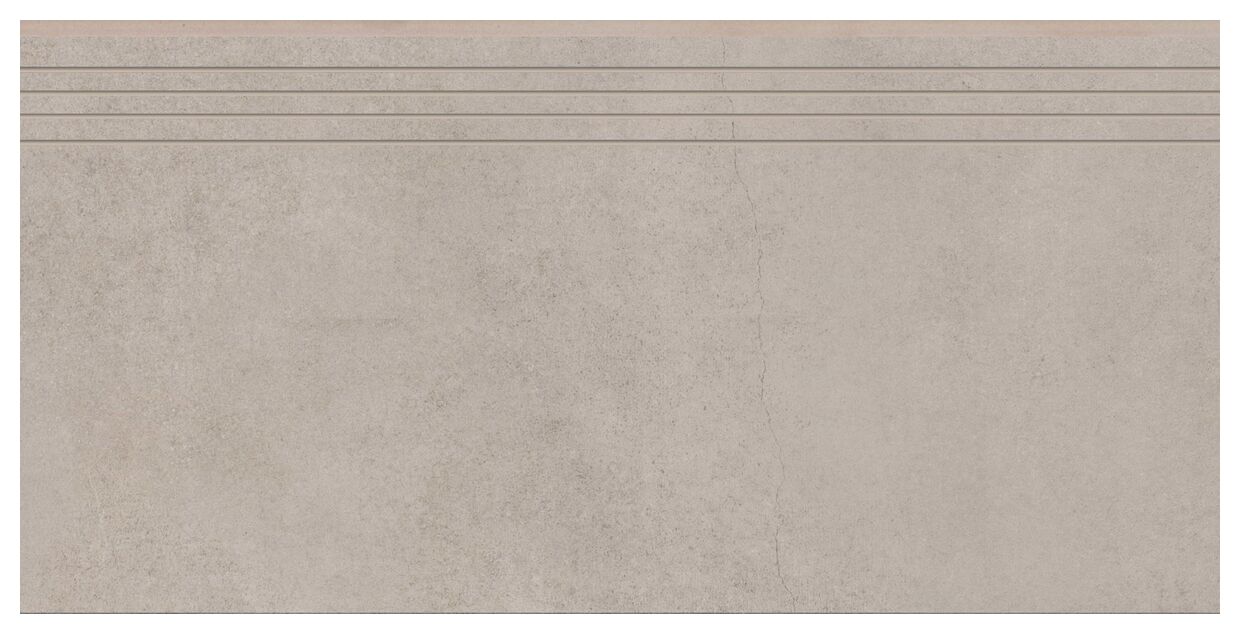 cerrad concrete beige stopnica rektyfikowana 29.7x59.7 