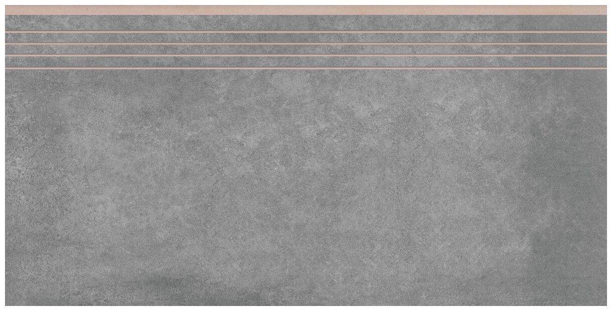 cerrad lukka grafit stopnica rektyfikowana 39.7x79.7 