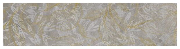 cerrad softcement silver flower dekor poler rektyfikowany 29.7x119.7 