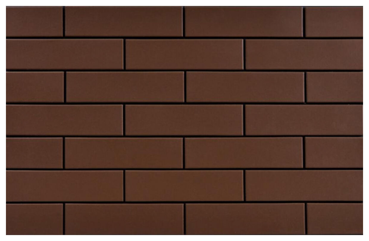 cerrad brąz gładka elewacja mat 6.5x24.5 