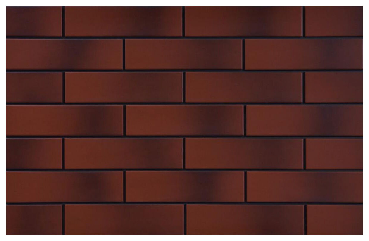 cerrad burgund gładka cieniowana elewacja mat 6.5x24.5 