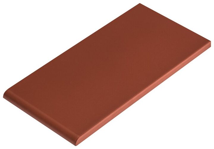cerrad burgund gładki parapet mat 10x20 