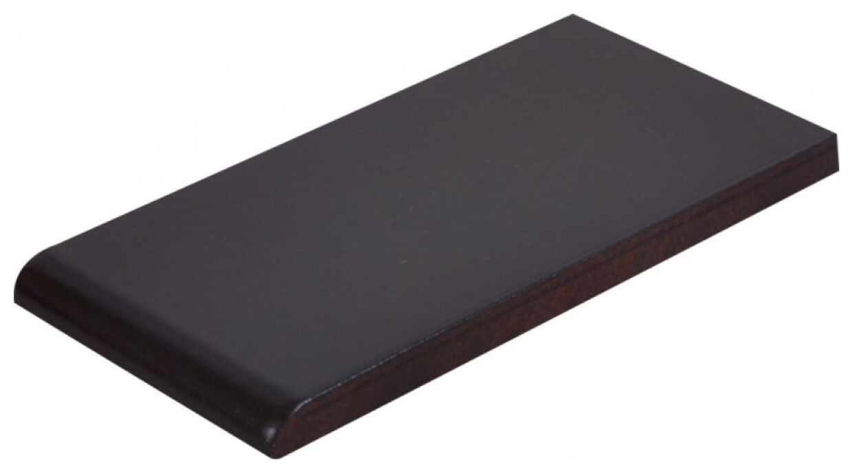 cerrad nero gładki parapet szkliwiony 14.8x30 