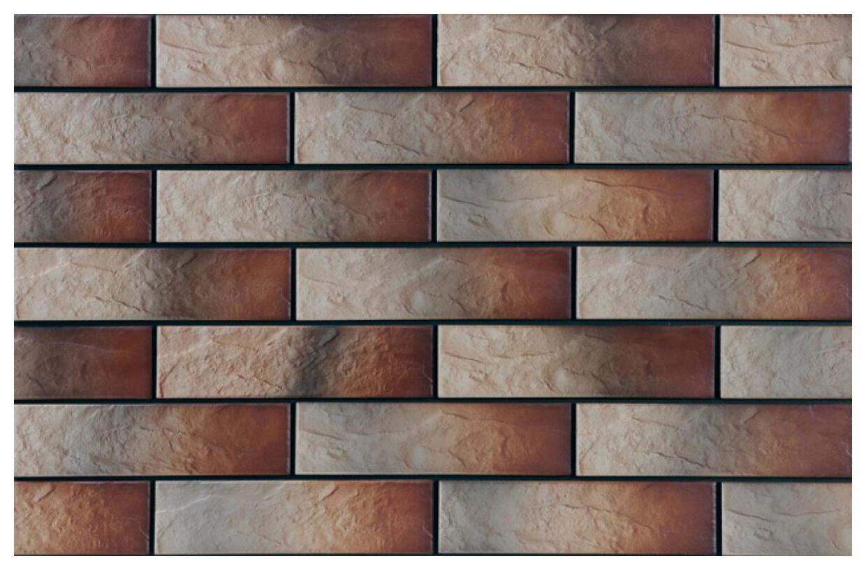 cerrad usa alaska strukturalna elewacja mat 6.5x24.5 