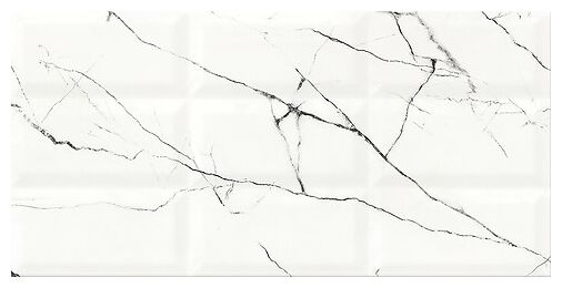 cersanit arce white glossy structure płytka ścienna 29.7x60 