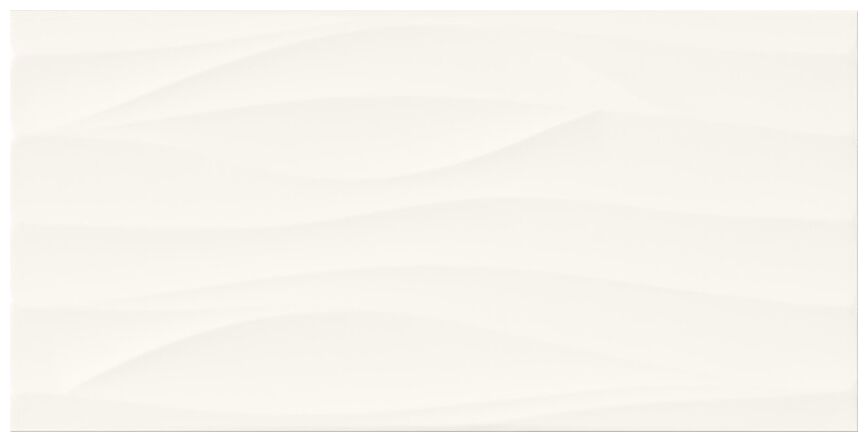 cersanit ps800 white wave structure satin płytka ścienna 29.8x59.8 