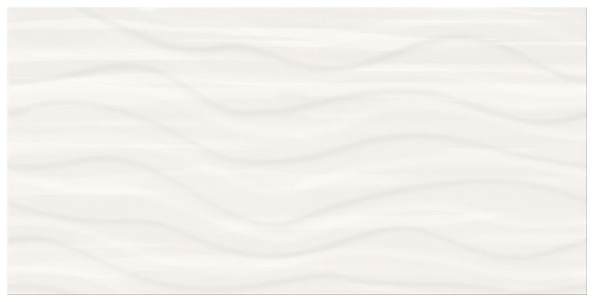 cersanit ps803 white wave structure satin płytka ścienna 29.8x59.8 