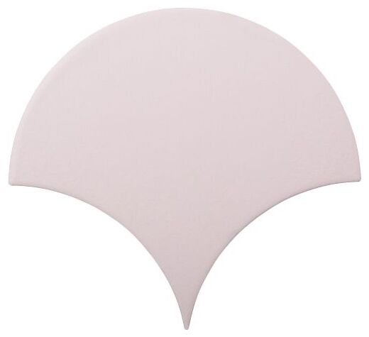 cil decor escama powder pink light mat płytka ścienna 15.5x17 