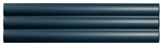 cil decor match curved midnight blue matt płytka ścienna 6.25x25 