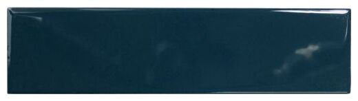cil decor match midnight blue glossy płytka ścienna 6.25x25 