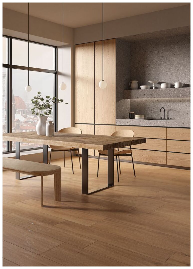 cotto tuscania firenze naturale gres rektyfikowany 30.4x122.2 