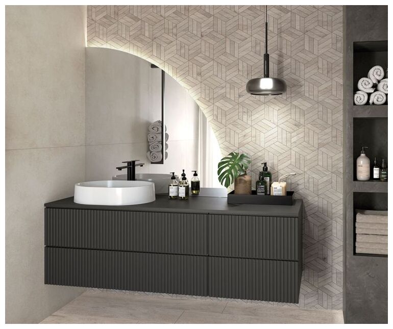 cotto tuscania firenze sbiancato gres rektyfikowany 30.4x122.2 