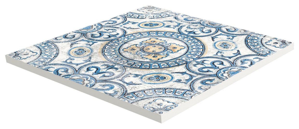 cotto tuscania fruhling dekore geometrisch płytka tarasowa gres rektyfikowany 61x61x2 