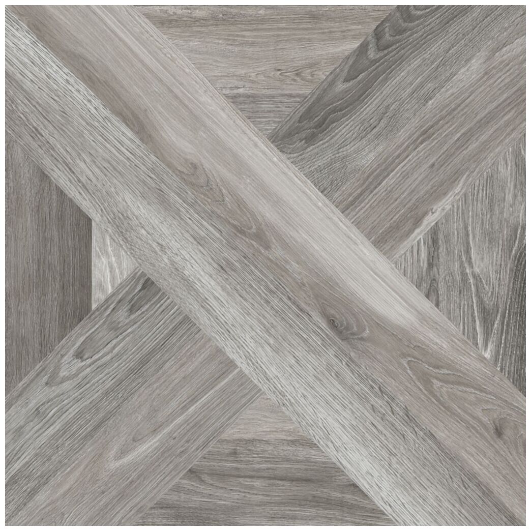 cotto tuscania intarsio grigio gres rektyfikowany 61x61 