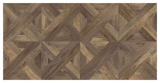 cotto tuscania intarsio moro gres rektyfikowany 61x61 