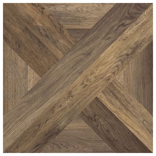 cotto tuscania intarsio moro gres rektyfikowany 61x61 