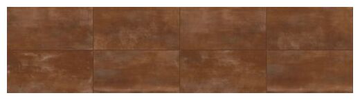cotto tuscania le leghe bronzo gres rektyfikowany 61x122.2 