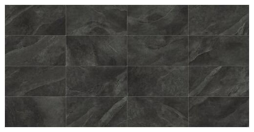 cotto tuscania slash antracite gres rektyfikowany 61x122.2 