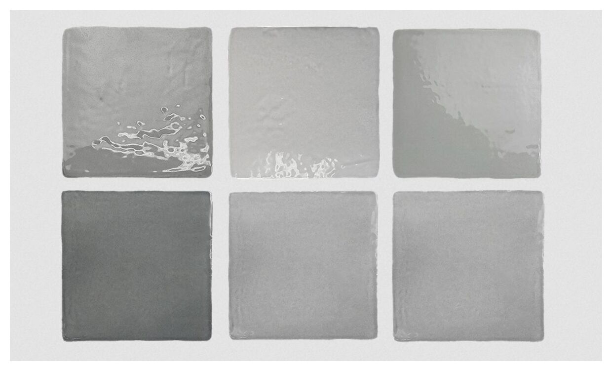 decus aquarelle gris płytka ścienna 10x10 