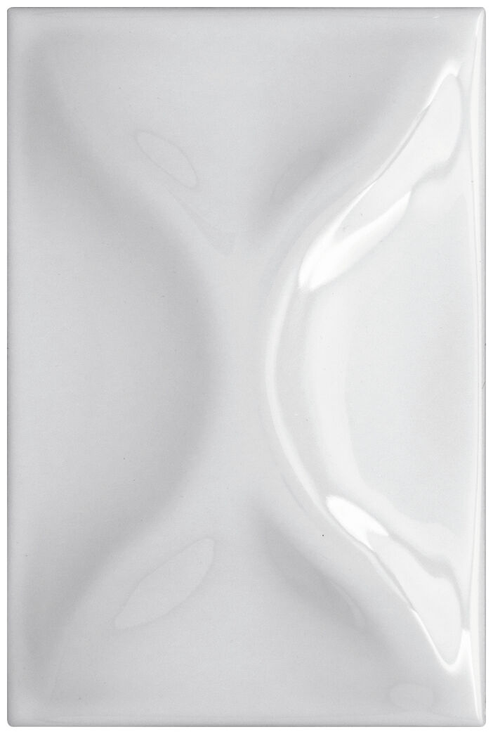 decus aspa blanco brillo płytka ścienna 10x15 