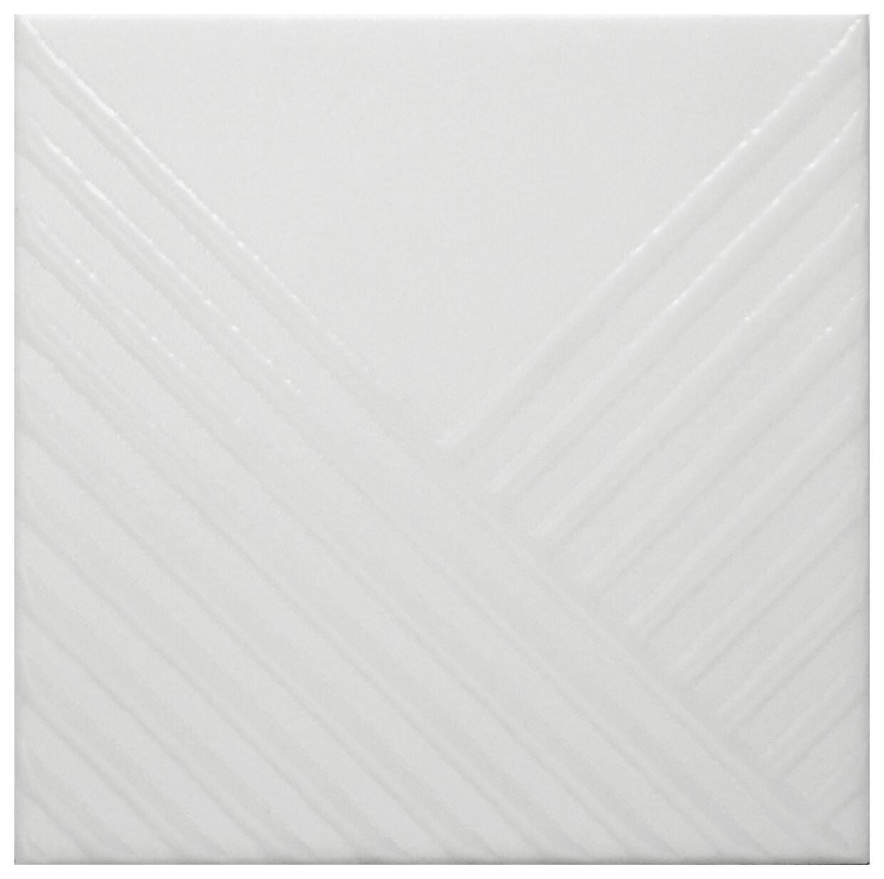 decus lines white mate płytka ścienna 15x15 