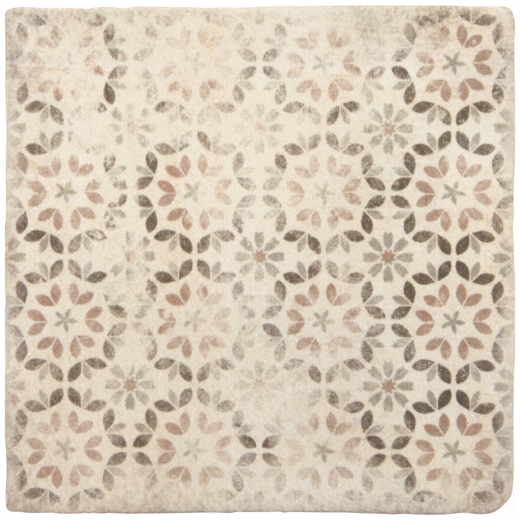 decus retro crema decor płytka ścienna 15x15 
