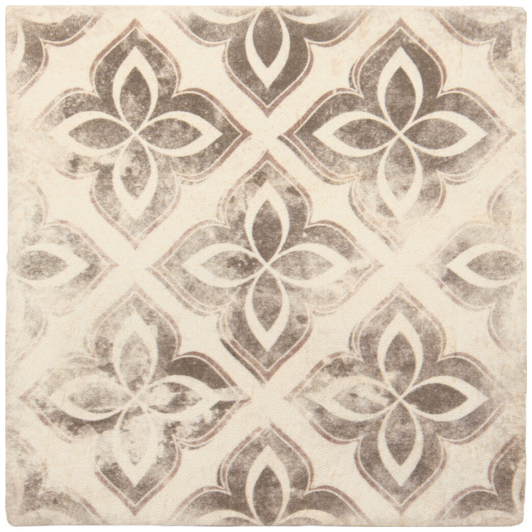 decus retro crema decor płytka ścienna 15x15 