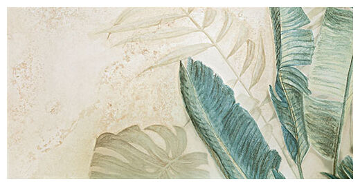 domino alabaster shine leaves a obraz gresowy element 3 59.8x119.8x0.8 