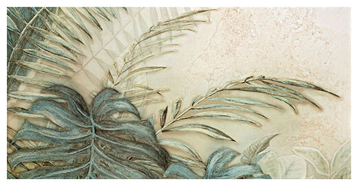 domino alabaster shine leaves b obraz gresowy element 2 59.8x119.8x0.8 