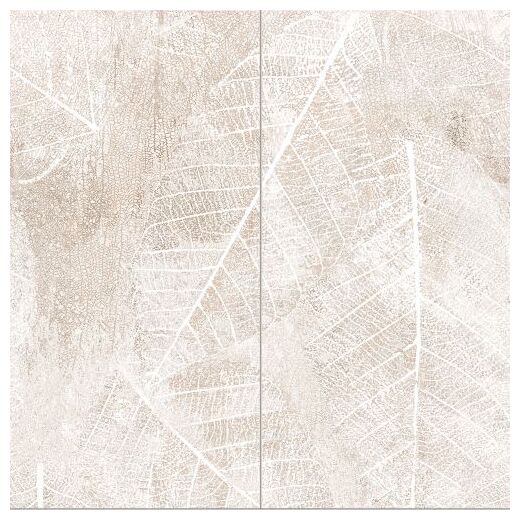 domino clarity leaves a obraz gresowy 2- elementowy 119.8x119.8 