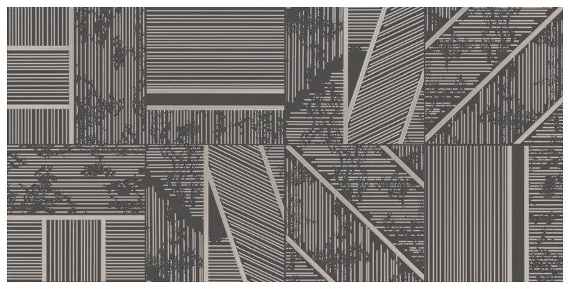 domino duo graphite a dekor 29.8x59.8 