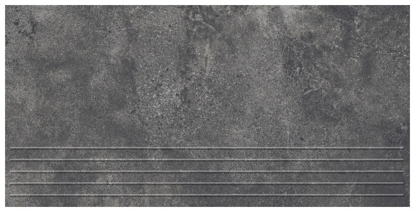 domino infinity anthrazite mat stopnica rektyfikowana 29.8x59.8x0.8 