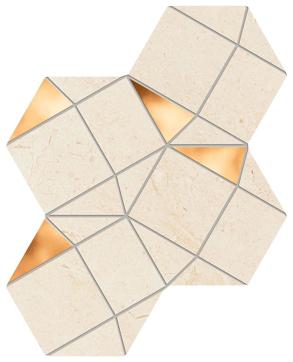 domino plain stone mozaika 19.6x30.2 