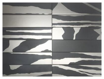 dune flat savannah black&silver płytka ścienna 7.5x30 (188723) 