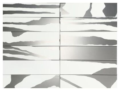 dune flat savannah white&silver płytka ścienna 7.5x30 (188722) 