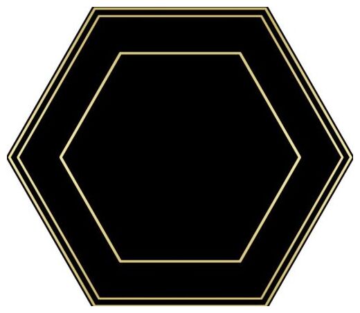 dune hexaline black comb gres 21.5x25 (187999) 