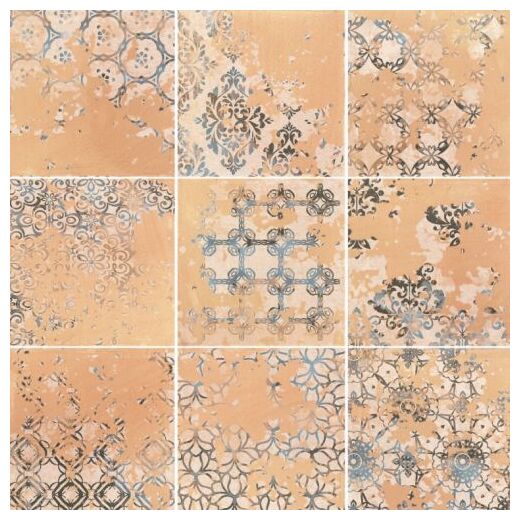 dune terracota cotto dekor 20x20 (187827) 