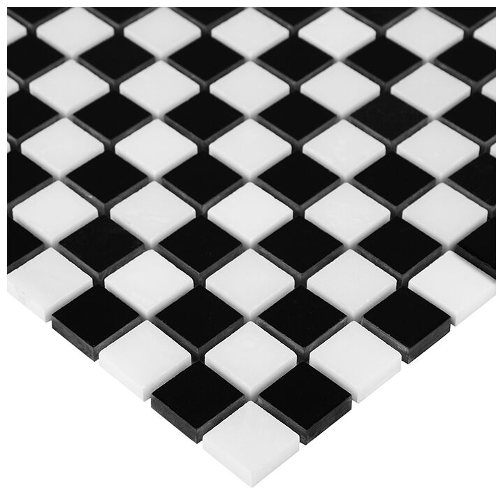 dunin black&white pure b&w mix 25 mozaika kamienna 30.5x30.5 