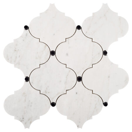 dunin carrara white hall mozaika kamienna 30x30 