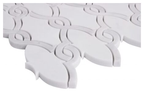 dunin carrara white herald mozaika kamienna 27.5x30 