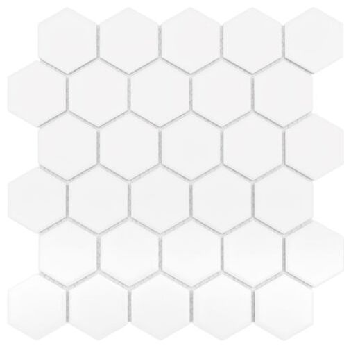 dunin hexagon white 51 matt mozaika 27.1x28 