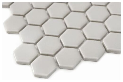 dunin mini hexagon ash  matt mozaika 26x30 