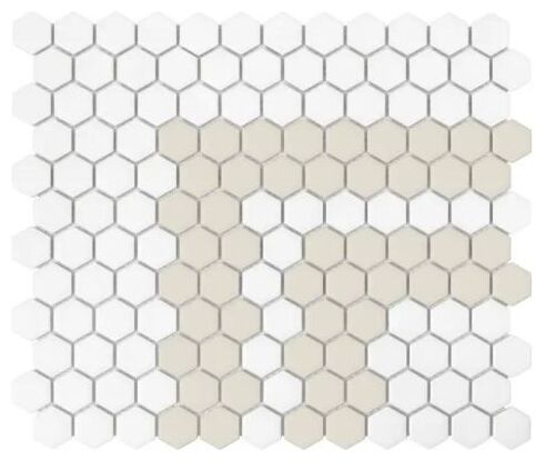 dunin mini hexagon stripe 2.3.c matt mozaika 26x30 