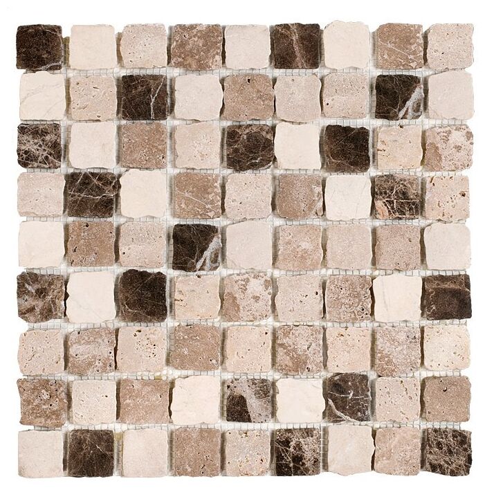 dunin travertine bend mix 32 mat mozaika kamienna 30.5x30.5 