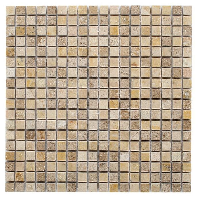 dunin travertine cream 15 mozaika kamienna 30.5x30.5 